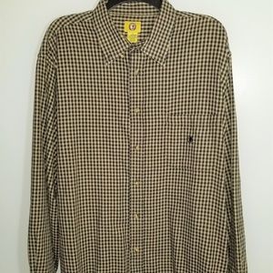 Duck Head Men's Plaid Checks Button Down LS (XL)